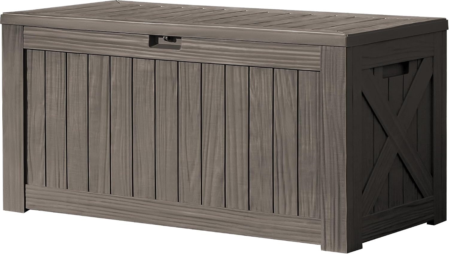 Outdoor Furniture Wood - 120 Galon Büyük Bahçe Dolabı, Su
