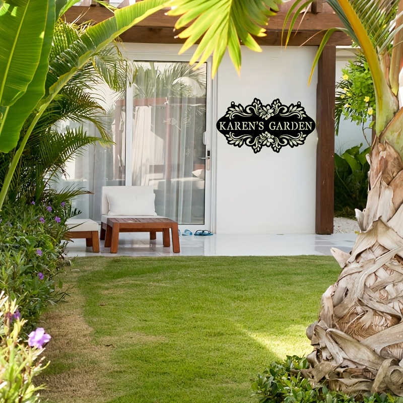 İsim/Yazı/Tarih Yazılı Özel Me - Outdoor Furniture Metal incelemesi ve fiyatı